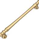 Amerdeco 10 Pack Champagne Bronze Cabinet Pulls 9 Inch(228mm) Hole Center Cabinet Hardware Kitchen Cabinet Handles for Bathroom Drawer Pulls Dresser Pulls ZH0014