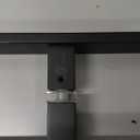 TOGU TG-6018 71 inches Solid Standoffs Heavy-Duty Commercial Grade-304 Stainless Steel Push Pull Door Handle/Barn Door Pull Handle/Glass Pulls, Matte Black Finish (71 in (Length)/1.58 x 0.39 in (Front x Side))