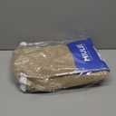 MIULEE Velvet Curtains 108 Inch Length 2 Panels Set for Bedroom, Pinch Pleat Back Tab Luxury Thermal Insulated Living Room Darkening Pleated Blackout Extra Long Window Curtain with Hooks, Camel Beige