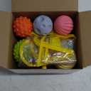 Montessori Toys Soft Stacking Building Blocks Rings Balls Sets 3 in 1 Baby Toys Bundle for Babies 6-12 Months Sensory for Toddlers 1-3 Teething Bath for Infants Learning Toy
