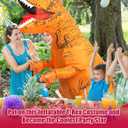 viwzon Inflatable Dinosaur Costume Adult&Kid, Blow Up Trex Costume for Parties Cosplay Funny Inflatable Suit, Kids Size