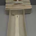 DIMJ Drawer Organizer Clothes, 12 Pack Dresser Organizer, Foldable Closet Organizers and Storage, Fabric Dresser Bins, Drawer Dividers for Nursery, Baby Clothes, Underwears, Sock (Beige)