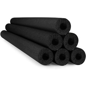 Hanaive 6 Pack Pool Noodles Swimming Floating Foam Tube 52 Inch Hollow Swim Noodles Bulk Floats Heavy Duty for Swimming Decoration Craft Projects Multi-Purpose, Small