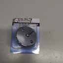 DANCO Bath Tub Overflow Plate with Trip Lever, Chrome, 1-Pack (80991), 2 Inches