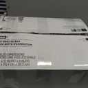 Freezer Organizer Bins, 4 Pack Stackable Deep Chest Freezer Organizer Bins, Foldable Baskets with Handles, Black Storage Container Baskets for 5/ 7 Cu.FT Deep Freezer Sort Frozen Meats