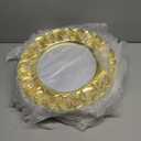 Havawish 12 Pcs 13 Inch Gold Charger Plates Bulk Mirror Chargers with Entwined Swirl Rim Round Dinner Chargers Glass Charger Plates for Table Setting Wedding Party Christmas Holiday Supplies