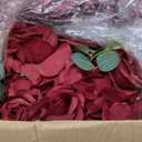 Burgundy Flowers Balls for Centerpieces: 15.7in Diam, Set of 6
More Stable With Base Design, Large Rose Flowers Arrangement for Weddings, Reception Decor for Couples, Newlyweds