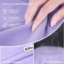 Neck Gaiters for Men Women, Winter Neck Warmer Windproof Face Mask Scarf for Cold Weather Outdoor Sports (Purple+printed Purple)