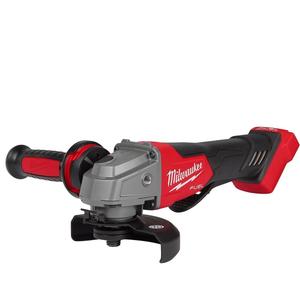 Milwaukee 2880-20 M18 FUEL Brushless Lithium-Ion 4-1/2 in. / 5 in. Cordless Small Angle Grinder with No-Lock Paddle Switch (Tool Only)