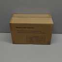 Wisuce Desk Organizer with Drawers - Bamboo Desktop Organizer Storage | White-Natural Wood Desk Drawers Organizer for Bills, Office Supplies, Cosmetics, Seals No Assembly Required (13L x 6.6W x7.87H)