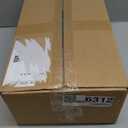 Ceramic 5.5-inch Raised Double-Bowl Set with Non-Slip Stand, 1 Cup Food or 9.5oz Water Dishes for Puppies and Cats, Wide Opening with Rounded Edges(Oat Beige)