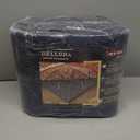 DELLUNA Non-Slip Area Rug Pad 4'x6', 3/8" Thick Double Side Rubber + Felt, Premium Deluxe Cushioned- Safe for All Floors, Adds Comfort and Protection, Ultra Strong Grip, Stop Rug from Moving.