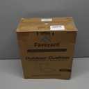 Favoyard Outdoor Seat Cushion Set 22 x 22 Inch Waterproof & Fade Resistant Patio Furniture Cushions with Removable Cover Deep Seat & Back Cushion with Tie Straps for Chair Sofa Couch (Beige)