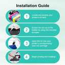 Compatible Sublimation Ink for Ecotank 2800 ET2720 ET2750 ET2760 ET2800 ET-2803 ET-2850 ET-3850 ET-3830 ET4700 ET-4760 ET-4800 WF2750 ET15000 Ink Refill Bottles Sublimation(4 Pack)