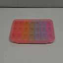 Daviky Daily Pill Box Organizer - 7 Day Pill Box with 3 Compartments, Holds Vitamins and Medication (1 Count (Pack of 1), Pink)