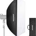 NEEWER 24x35 (60x90cm) Rectangular Softbox, Studio Monolight Softbox with Bowens Mount, Diffuser & Carrying Bag for Portrait Product Photography, Compatible with S101-400W/300W, SL-70W, CB60/100/150