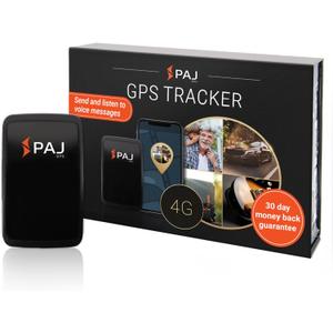 PAJ Allround Finder 4G - Real-Time GPS Tracking for Cars, Motorcycles, Kids & Seniors - SOS Button, Voice Messages & Up to 40-Day Battery for Safety & Security