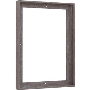 Pixy Canvas 24x30 inch Floater Frame for Canvas Paintings, Wood Panels, Canvas Panels & Stretched Canvas Boards. Floating Frame fits 5/8", 3/4" & max 7/8" Deep Artwork (Rustic Gray, 24 x 30 inch)