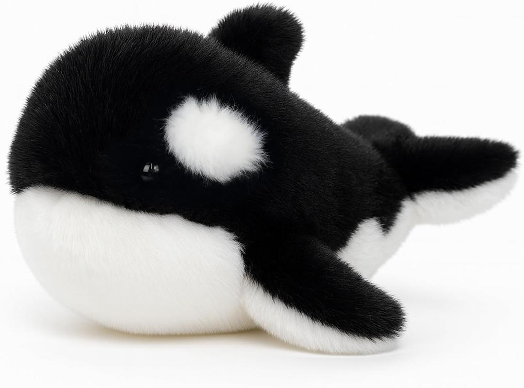 Adorable Whale Stuffed Animal Soft Whale Plush Toy Cute Birthday Gift for Boys Girls Kids Toddlers