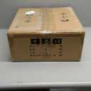 VONLUCE Semi-Flush Mount Ceiling Light, 15.7" Modern 3-Light Ceiling Light Fixture with White Petal-Shaped Shade 3 E26 Sockets for Bedroom Entryway Living Room, Nickel Finish, ETL Certificated