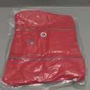 Malier Dog Winter Coat, Windproof Dog Cold Weather Coats with Real Pocket, Winter Extra Warm Pet Coat Fleece Jacket Reflective Clothes for Small Medium Large Dogs and Puppy (Red, Medium)