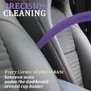 Dryer Vent Lint Vacuum Attachments Hose for Dyson Gen5 V15 V15s V12 V11 V10 V9 V8 V7 Detect Absolute Cyclone Outsize Slim Nozzle Crevice Flexible Lint Removal Tool Dryer Vent Cleaner Kit