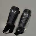 Under Armour Youth Soccer Shin Guards Challenge Shin (Medium, Black/Castle Rock)