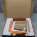 Smart Chicken Coop Heater, 200 Watts Chick Heater Built-in Adaptive Temperature Sensor, Chicken Coop Heater for Winter, Coop Heater Adaptable to Timer and Temp Controllers, UL-Compliant (Orange)