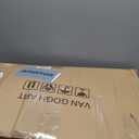 Cozy Dog Car Seat for Small Dogs Up to 30lbs, Elevated Memory Foam Booster Seat, Pet Travel Bed with Washable Removable Cover & Storage Pockets (Black)