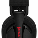 Redragon Wireless Gaming Headset with 7.1 Surround Sound, Tri-Mode connectivity, and a Detachable Mic, Enjoy The Comfort of Memory Foam Ear Pads - Lightweight Frame