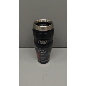 THERMOS Stainless King VacuumInsulated Stainless Steel Tumbler  16oz, Midnight Blue  Insulated Coffee Tumbler for Hot & Cold Drinks  LeakProof & SweatProof for Commuting & Traveling