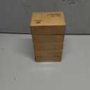 5 x Vitalizart Camel Velvet Ribbon Set 3/8"" x 15 Yd Wooden Spool Fabric Trim 3 Rolls * 5 Yd for Christmas Wreath Decoration Handmade Craft Ornaments Gift Wrapping & Bow Making