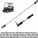 Roykaw Golf Cart TXT Governor Throttle Linkage Rod Compatible with EZGO TXT 4 Cycle Gas Models, Adjusting Rod for TXT, Replace OEM# 72254G01, OEM Standard