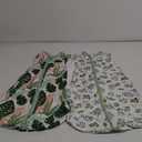 Newborn Sleep Sack Baby Swaddle,3-6 Months,3-Way Adjustable Wearable Blanket,100% Rayon Cotton Swaddling Sleeping BagTOG 0.5Banana&Leaf