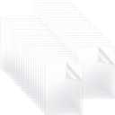 Queekay 40 Pcs Acrylic Sheets 6 x 4 x 0.04 Inch Clear Plastic Sheet with Protective Paper Clear Petg Panels for Craft Projects, DIY Display,Replacement Picture Frame Glass