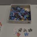 Ravensburger - Riverside Livingroom - 300 Piece Large Format Jigsaw Puzzle - Serene Vision of a Rustic Cabin, Mountains & Stream - Frameable - Premium Quality - Puzzles for Adults