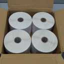 4 Rolls 450 Labels 4x6 3-Proof Direct Thermal Shipping Labels Used with Zebra 2844 ZP450 ZP505 ZP500 GK420D GX420 Rollo MUNBYN, LabelChoice 1" Core Permanent Adhesive Sticker Label Made for FedEx UPS