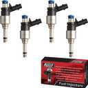 Set of 4 Fuel Injectors 35310-2B150 FJ1435 Replacement Compatible with Hyundai Accent 2018-2019 Kia Rio 2018-2019 Soul 2017-2019 Excludes Turbo Models 1.6L L4 - Replaces 353102B150