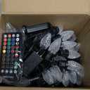 Brightown Smart C9 LED Christmas Lights, 150 LED RGB C9 String Light with Remote, App Control, Music Sync, Connectable Waterproof Outdoor Christmas Lights for House Tree Patio Holiday Xmas Decor