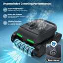 PC200 Automatic Robotic Pool Vacuum Cleaner, Smart Navigation, Pool Cleaner Robot for Surface, Walls, Waterline & Floor Cleaning, 10000GPH Suction, 150 Mins Runtime, Self-Parking