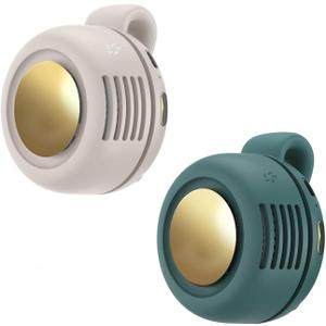 Portable Fan, USB Charging Clip Fan, 3-Speed Silent Mini Fans, 360°Rotating Bladeless Small Fans