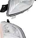 Compatible with Toyota Yaris Hatchback Headlights Lamps Set 2007 2008 Halogen Driver and Passenger Side