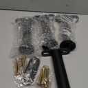 Under Bed Metal Support Legs, Adjustable Height Bed Frame Support Leg, Bed Slat Support Leg for Heavy Duty/Wooden/King/Queen Bed Frame (7"-12.6" (4pcs))