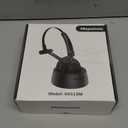 Mopchnic Bluetooth Headset, Wireless Headphone with AI Noise-Canceling Microphone On Ear Wireless Headset with USB Dongle for Computer Office (Black)