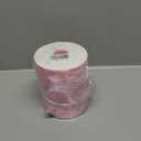 Isaspire 1-1/2" Width x 50 Yards Satin Fabric Ribbon, Light Pink Ribbon Perfect for DIY Bows, Swags, Gift Wrapping, Craft, Flower Bouquet，Christmas and Party Decoration