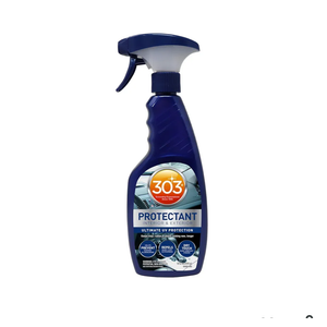 303 Products Automotive Protectant Spray - Helps Prevent Fading & Cracking, Repels Dust, Lint & Staining, Superior UV Protection & Restores Lost Color, Exterior & Interior Car Cleaning Supplies 16oz  2 Pcs