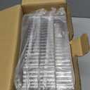 3-Tier Corner Bathroom Counter Organizer Makeup Cosmetic Storage, Tool-Free Installation Acrylic Vanity Shelf, Countertop Storage Organizers Perfume Tray for Bathroom, Dresser, Kitchen (Clear) (9" x 9" x 20.5")