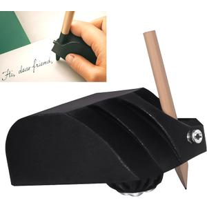 Writing Disabilities Aids Pen Holder with Ball Bearings, for Weak Hand Tremble, Low Grip Strength, Adults Hold Pen Grips for Hand Arthritis, Oldster Assistive Writing Drawing Write Holders