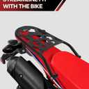 2025 CRF300L Rear Rack CRF300L Rally Luggage Rack CRF300L Tail Storage Rack Luggage Carrier for CRF 300L CRF 300L Rally 2021 2022 2023 2024 2025