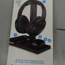 iLIVE 5-in-1 Headphone Stand and Wireless Charger Black